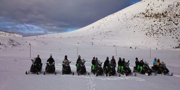 Montenegro snowmobile tour January of 2015