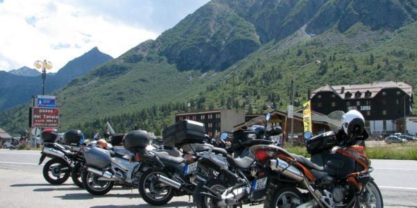 Dolomites with Garda lake motorcycle tour August of 2011